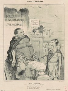 Mário em Cartago de Honoré Daumier