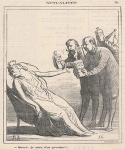 Obrigado, vou pegar um pouco de Honoré Daumier