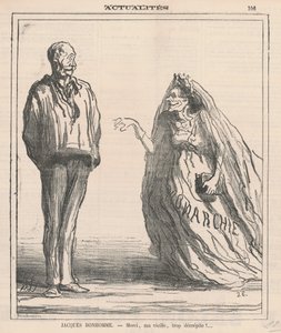 Obrigado, meu velho, muito decrépito! ... de Honoré Daumier