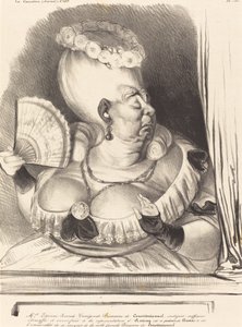 Sra. Etienne-Goconde-Cunegonde-Bécassine de Honoré Daumier