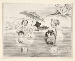 Mme. Greluche: Oh Gustave, qu de Honoré Daumier