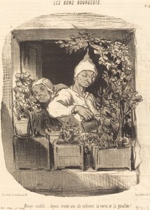 Modelo Ménage... de Honoré Daumier