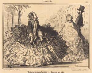 Modos de impressão de 1855 de Honoré Daumier