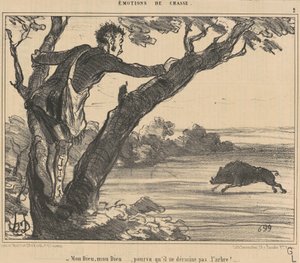 Meu deus, meu deus... providenciou... de Honoré Daumier