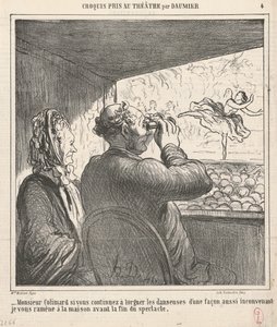 Sr. Colimard se continuar... de Honoré Daumier