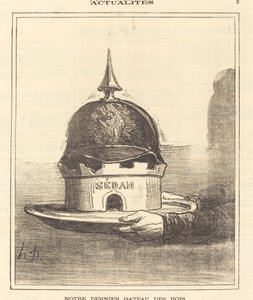 Notre dernier gateau des rois de Honoré Daumier