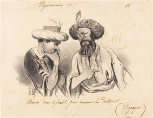 Alimentado no serai... de Honoré Daumier