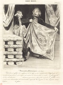 Nouveautés philantropiques... de Honoré Daumier