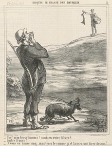 Ah! ... Quanto sua lebre? ... de Honoré Daumier