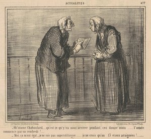 Oh! Mamechaboulard... o que vai... acontecer... de Honoré Daumier