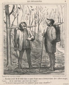 Em nous avait dit de venir dans ce pays ... de Honoré Daumier