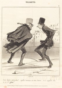 Onze graus centígrados! de Honoré Daumier
