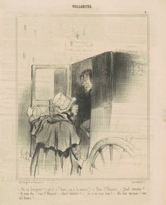 Ou é burguesa? Está na hora ou... de Honoré Daumier