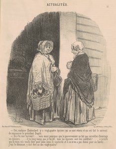 Oui, Madame Chaboulard... de Honoré Daumier