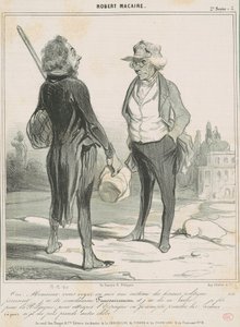 Sim senhor, você me vê como uma vítima de Honoré Daumier