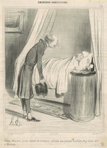 Desculpe... eu sou um corretor de comércio... de Honoré Daumier