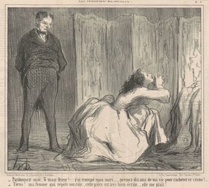 Pardonnez-moi, o mon dieu! ... de Honoré Daumier