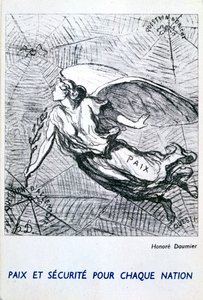 Paz e segurança para cada nação de Honoré Daumier