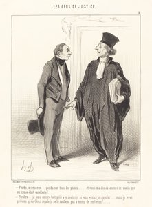 Perdido, senhor... perdido em todos os aspectos... de Honoré Daumier