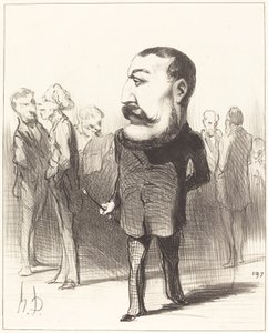 Pierre-Napoleão Bonaparte de Honoré Daumier