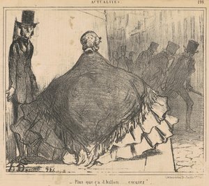 Mais do que aquela bola... Desculpa! ... de Honoré Daumier