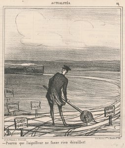 Desde que o comutador não atrapalhe nada! de Honoré Daumier