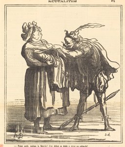 Prenez garde, madame la Majorité! de Honoré Daumier