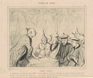 probidade chinesa de Honoré Daumier