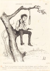 Quando você possui cem ações... de Honoré Daumier