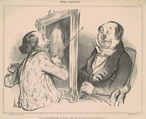Que diabo senhor não se mexe... de Honoré Daumier