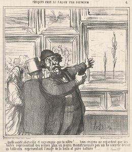 Que sociedade bastarda e corrupta... de Honoré Daumier