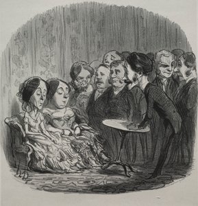 Rappers Spirits, 1851. de Honoré Daumier