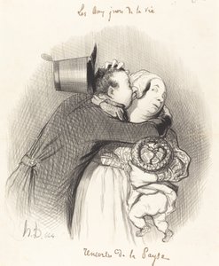 Reunião do país de Honoré Daumier