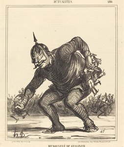 Renouvele de Gulliver de Honoré Daumier
