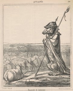 Renouvelée de la fontaine de Honoré Daumier