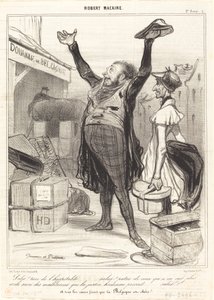 Oi! Terra de hospitalidade... de Honoré Daumier