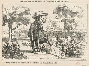 Malditas saladas... de Honoré Daumier