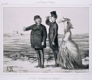 Souvenir d&39;Artistes- Em La Varenne-Saint-Maur de Honoré Daumier