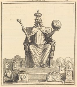 Sucessor de Carlos Magno de Honoré Daumier