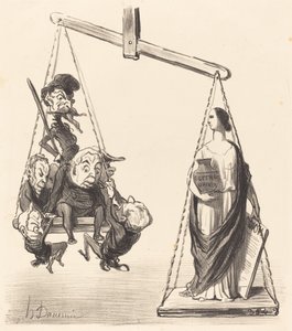 Sufrágio universal de Honoré Daumier