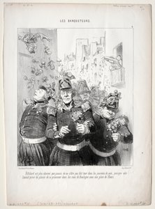The Banqueters, prato 4: Rifolard está mais charmoso do que nunca... de Honoré Daumier