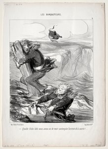 The Banqueters, prato 9: Que ideia lamentável temos... de Honoré Daumier