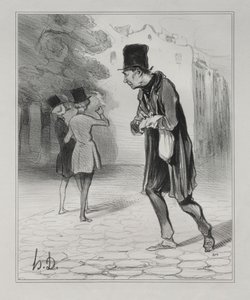 O colecionador de pontas de charuto de Honoré Daumier