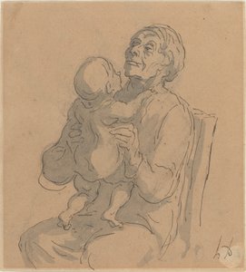 A avó de Honoré Daumier