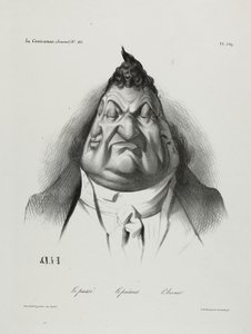 O Passado, o Presente, o Futuro, prancha 349, 1834 de Honoré Daumier