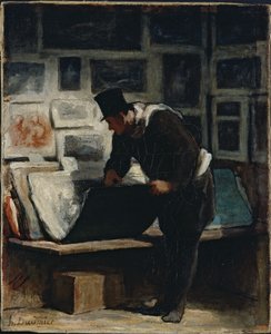 O coletor de impressões de Honoré Daumier