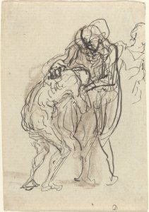 O filho pródigo de Honoré Daumier