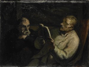 A leitura de Honoré Daumier