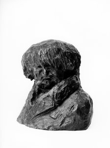 Os bustos da "Celebrites du Juste Milieu" "Caricatura de Clement Prunelle (1777-1853), doutor, deputado e prefeito de Lyon" Escultura de Honore Daumier (1808-1879) século XIX. Dim em cm H 13 x L 15 Inv RF 263 Musee des Beaux Arts, Palais Long de Honoré Daumier