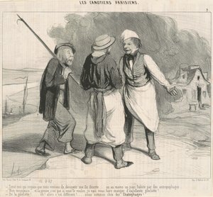 Aqui! Achei que tínhamos acabado de descobrir... de Honoré Daumier
